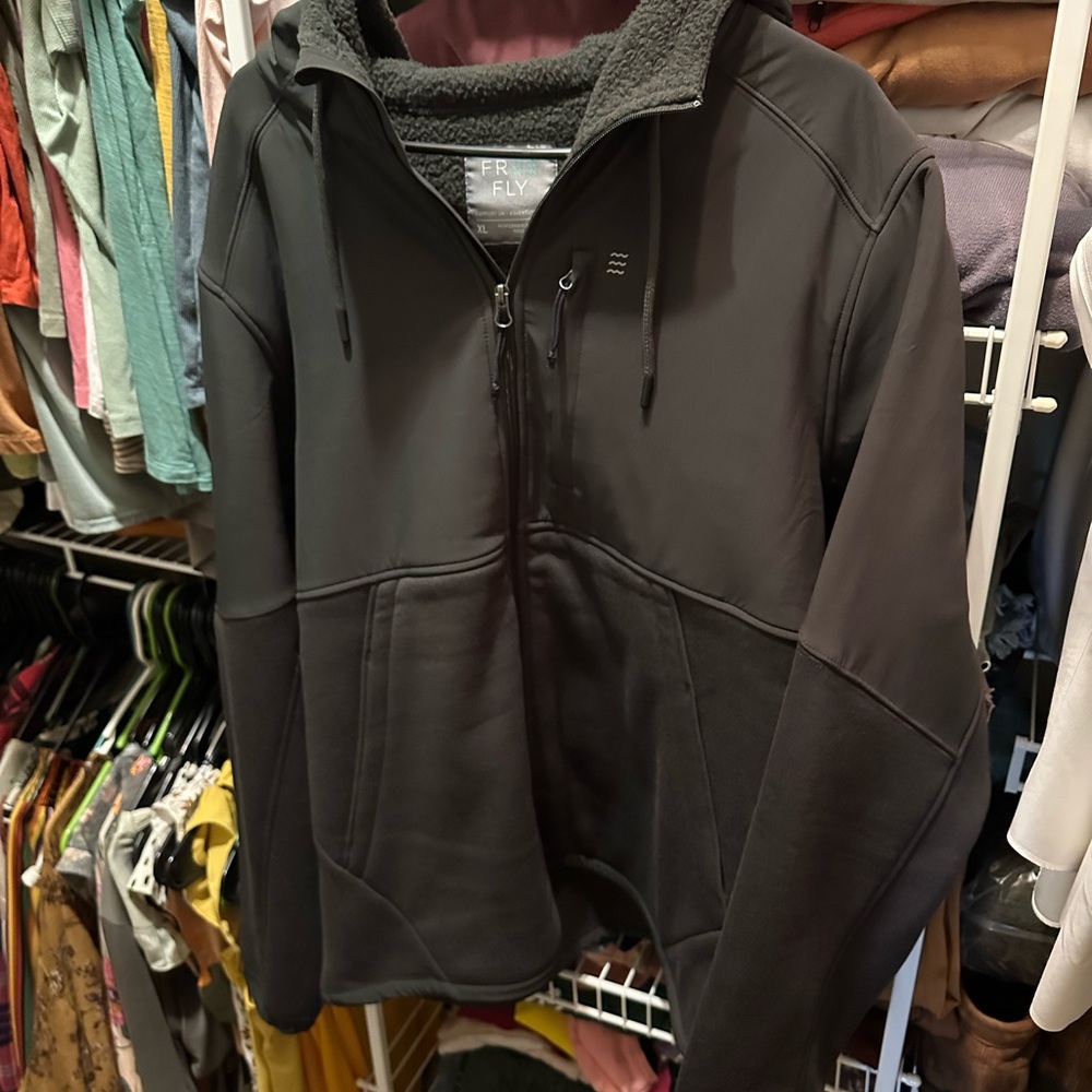 NWT  Free Fly Bamboo Sherpa-Lined Elements Jacket